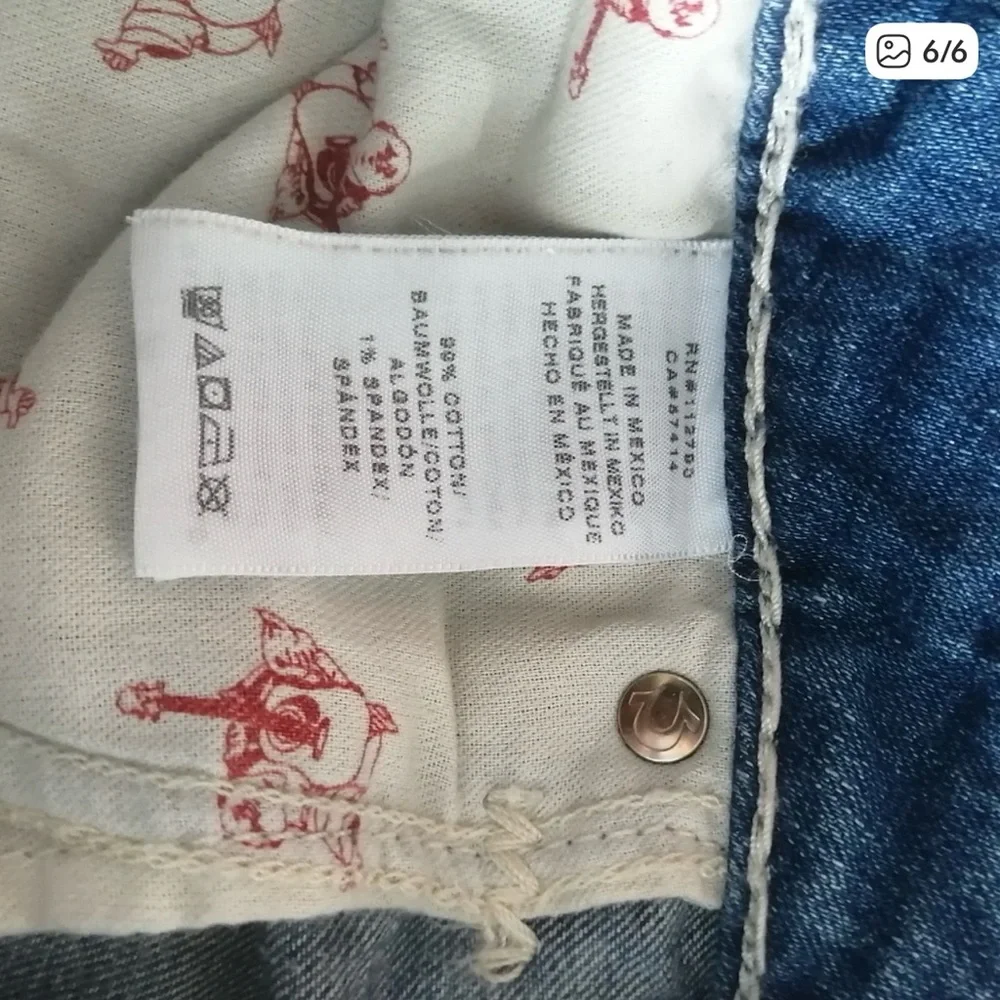 True Religion
skinny jeans
light wash
size 33
in perfect condition - Picture 5 of 5